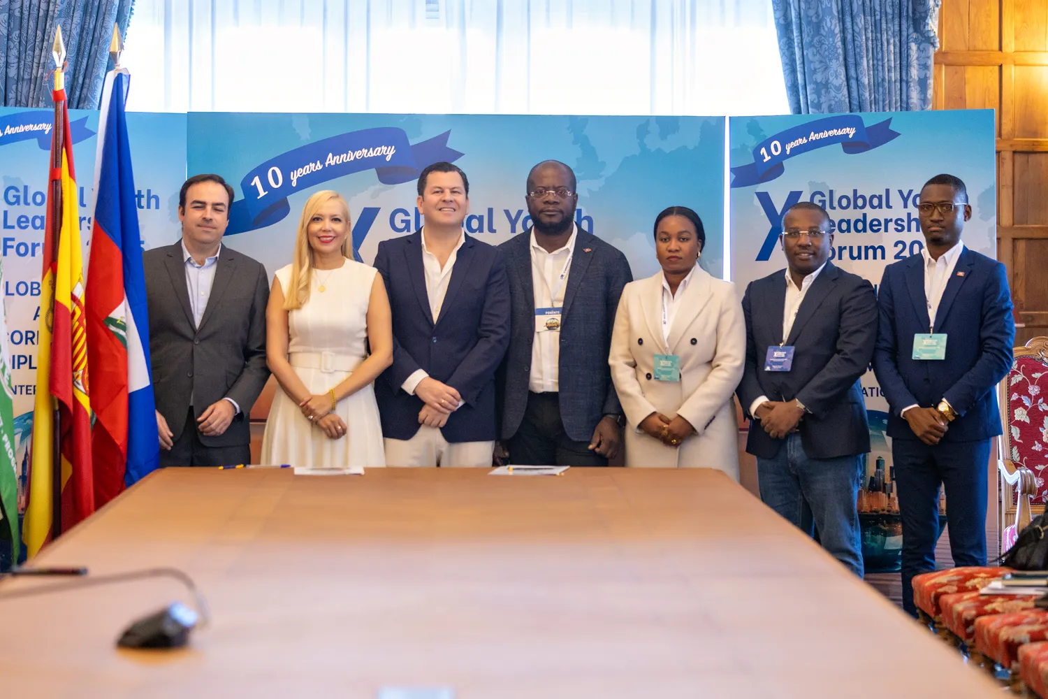 International delegation at the Forum